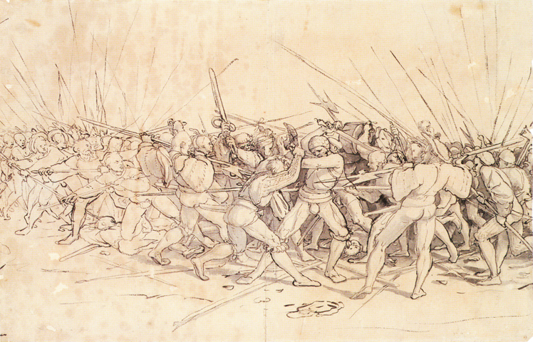   小汉斯·荷尔拜因 Hans Holbein the Younger——素描作品 (2)